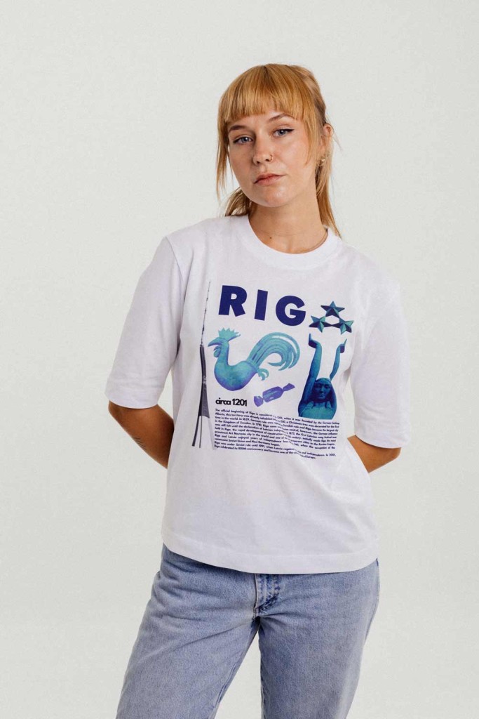 M50 Organic Cotton Women's T-Shirt | Rīga