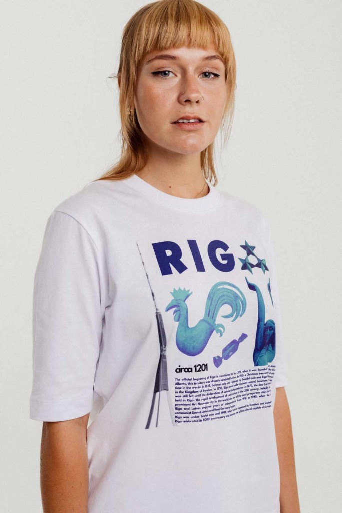 M50 Organic Cotton Women's T-Shirt | Rīga