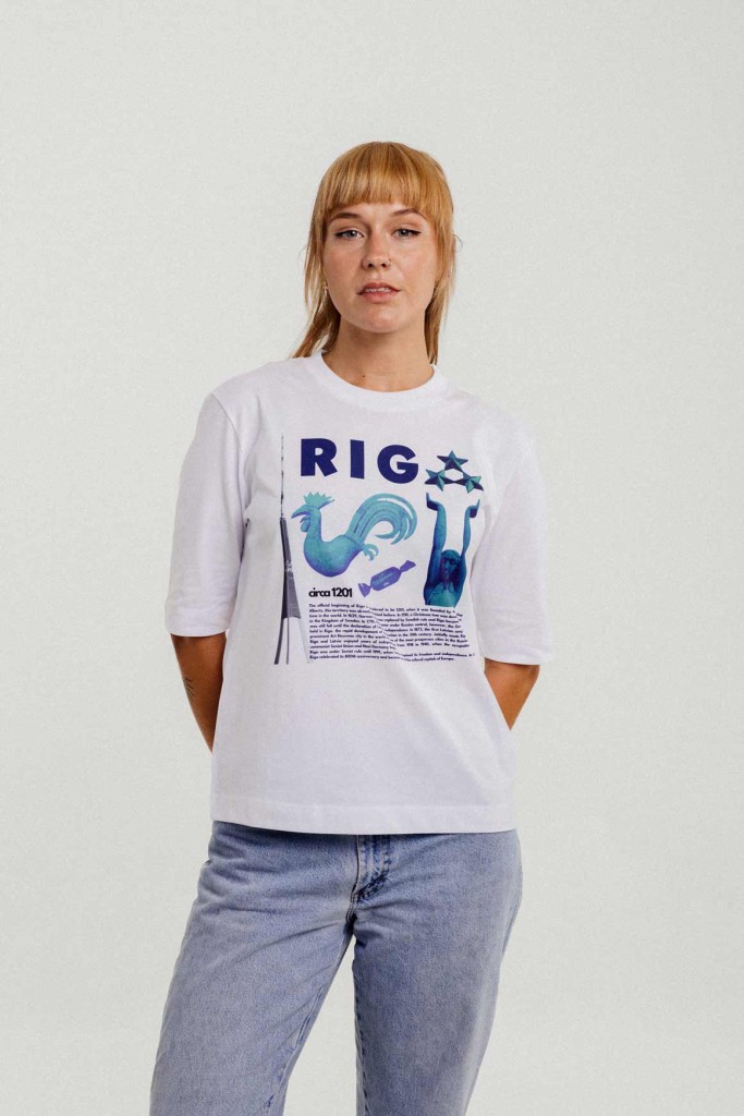 M50 Organic Cotton Women's T-Shirt | Rīga