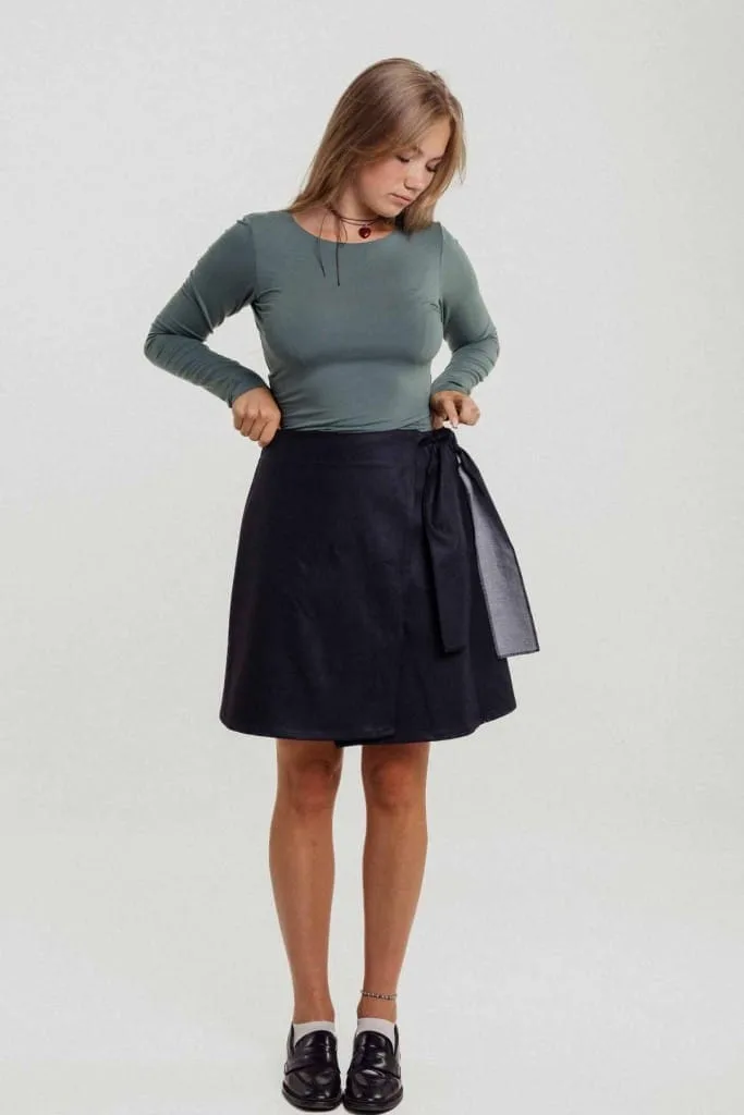 M50 Denim Skirt Kleo