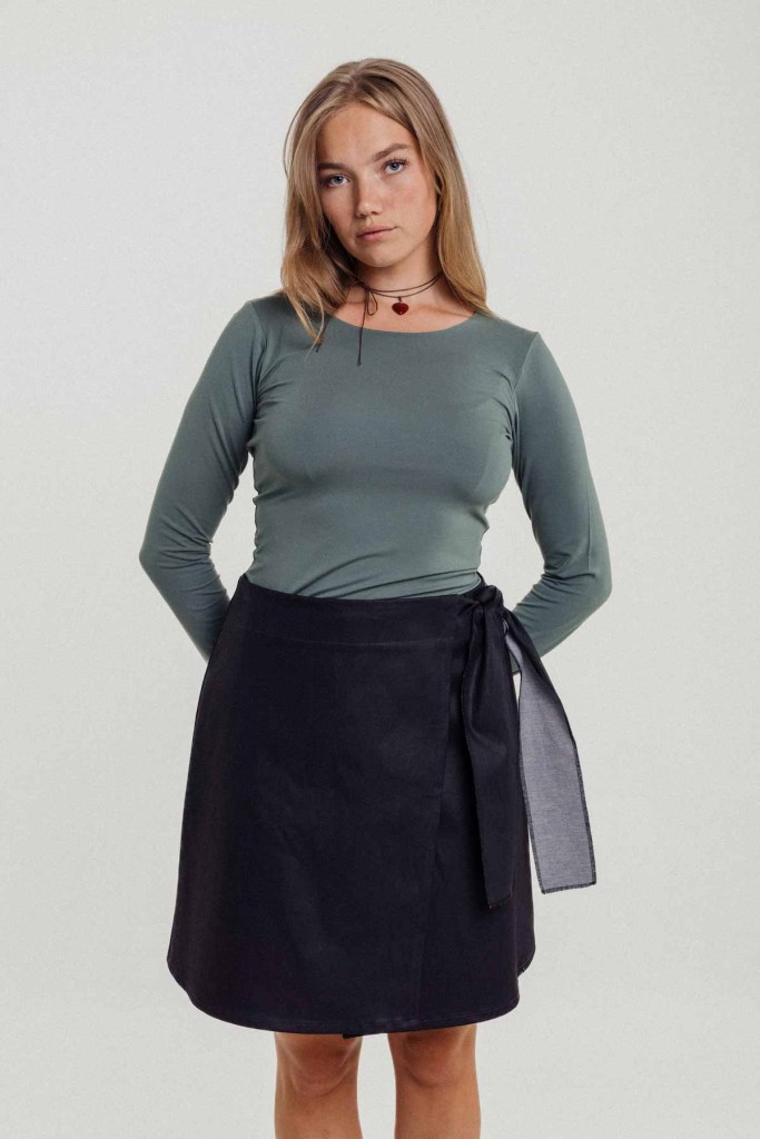 M50 Denim Skirt Kleo