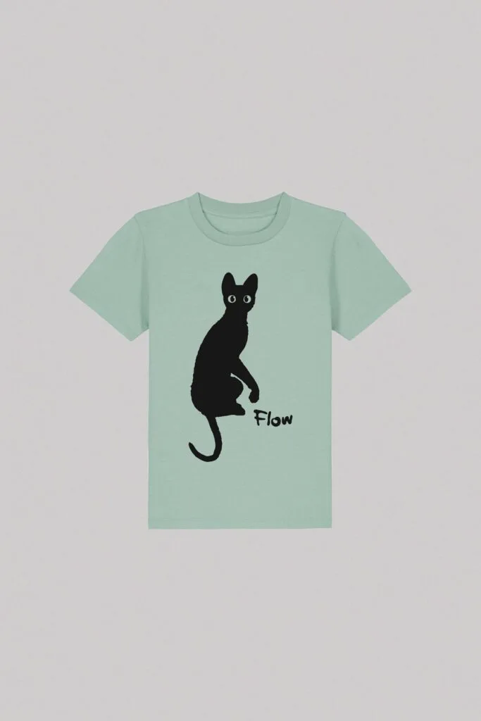 Official Kids T-shirt of movie FLOW | Aloe