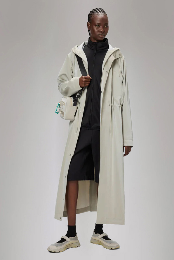Rains Bold Longest Jacket | Matrix