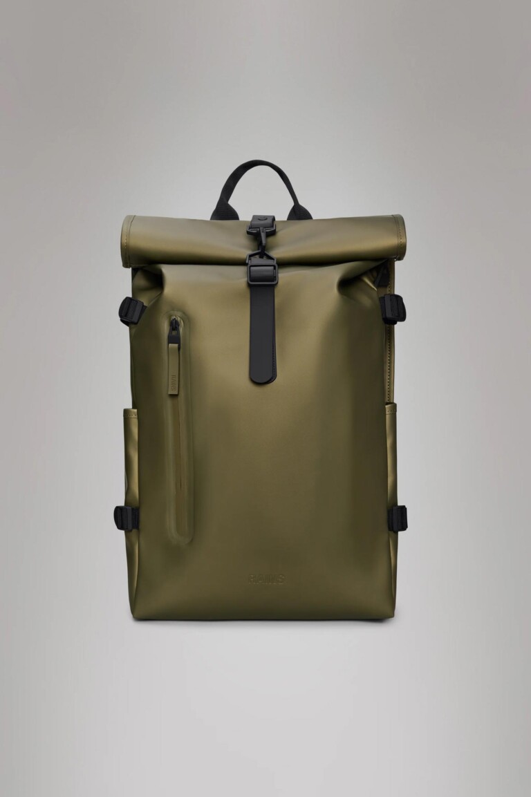 Rains Rolltop mugursoma liela | Zaļa