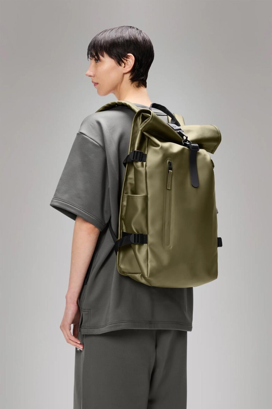 Rains Rolltop Rucksack Large | Revel