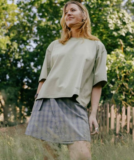 M50 loose fit t-shirt | Green