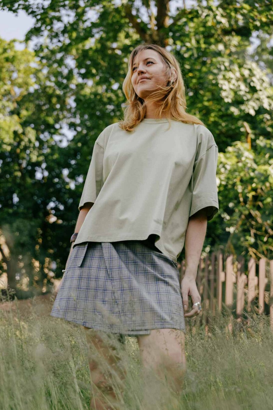M50 loose fit t-shirt | Green