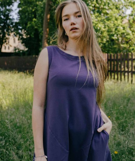 M50 Dress Noktirne | Plum