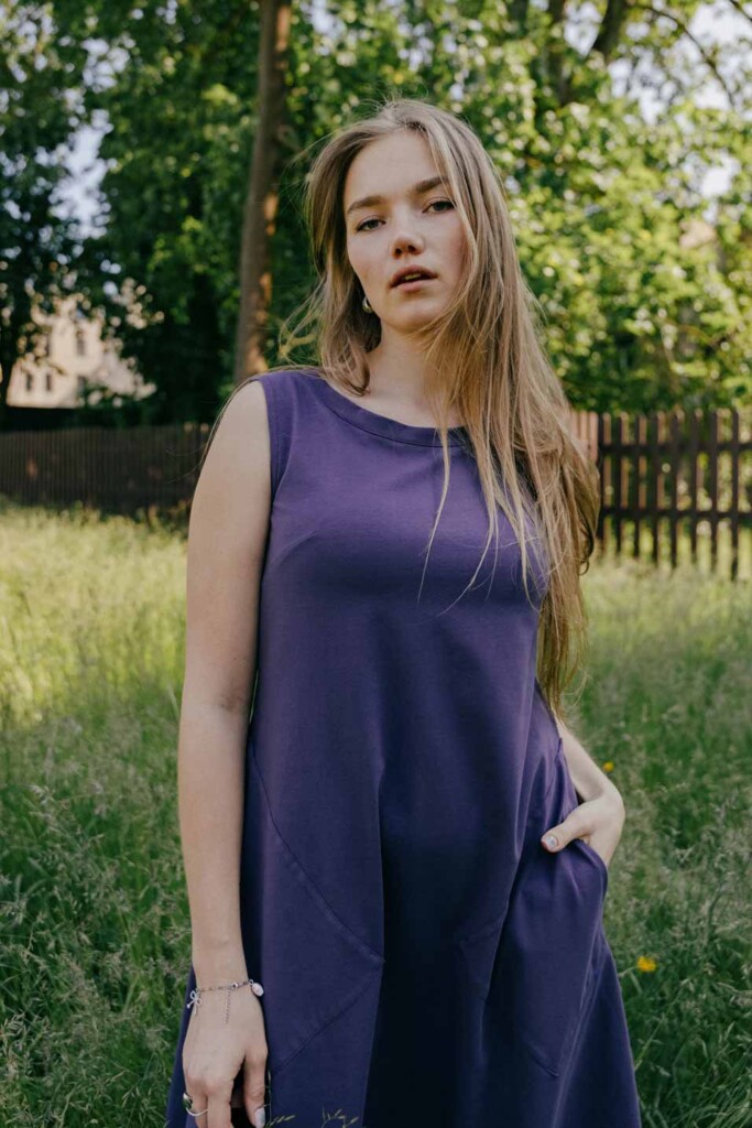 M50 Dress Noktirne | Plum