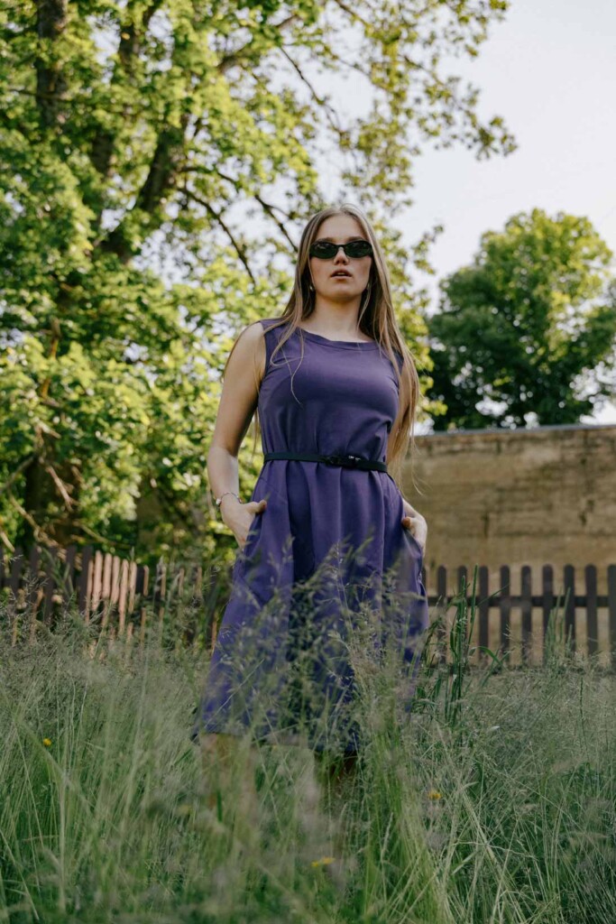 M50 Dress Noktirne | Plum