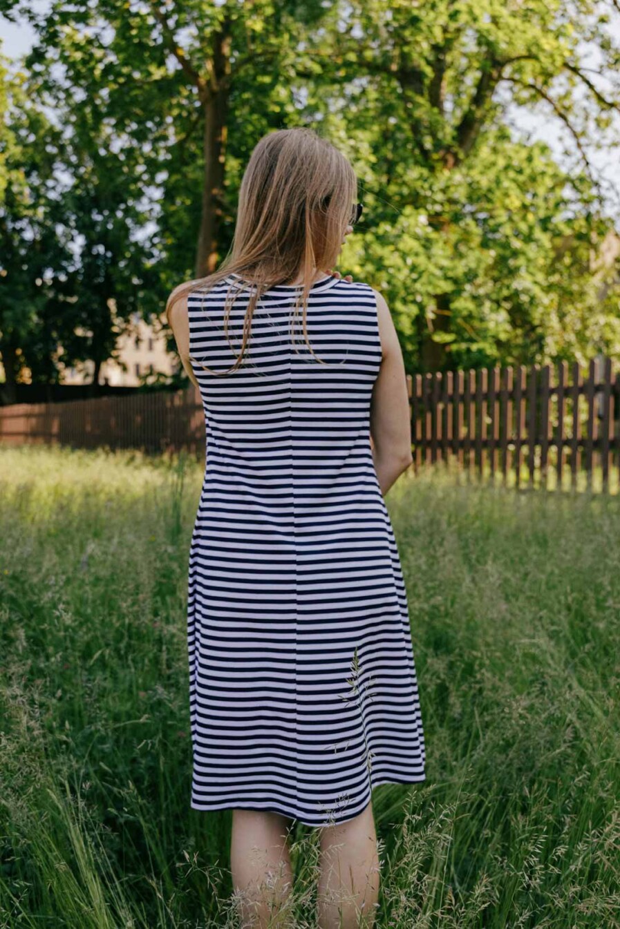 M50 Dress Noktirne | Stripes