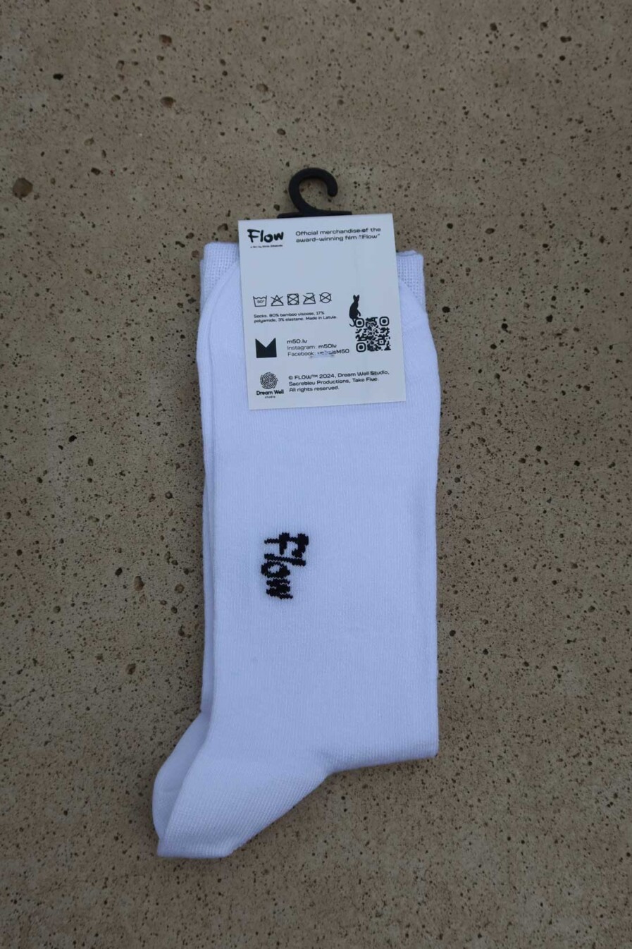 FLOW Socks – official merch for the film | White