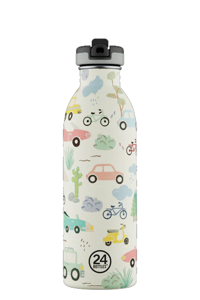 24Bottles Urban Bottle Stone Adventure Friends - Colored Sport Lid 500ml