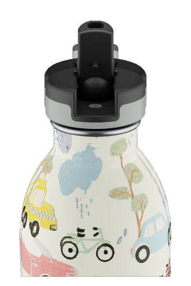 24Bottles Urban Bottle Stone Adventure Friends - Colored Sport Lid 500ml