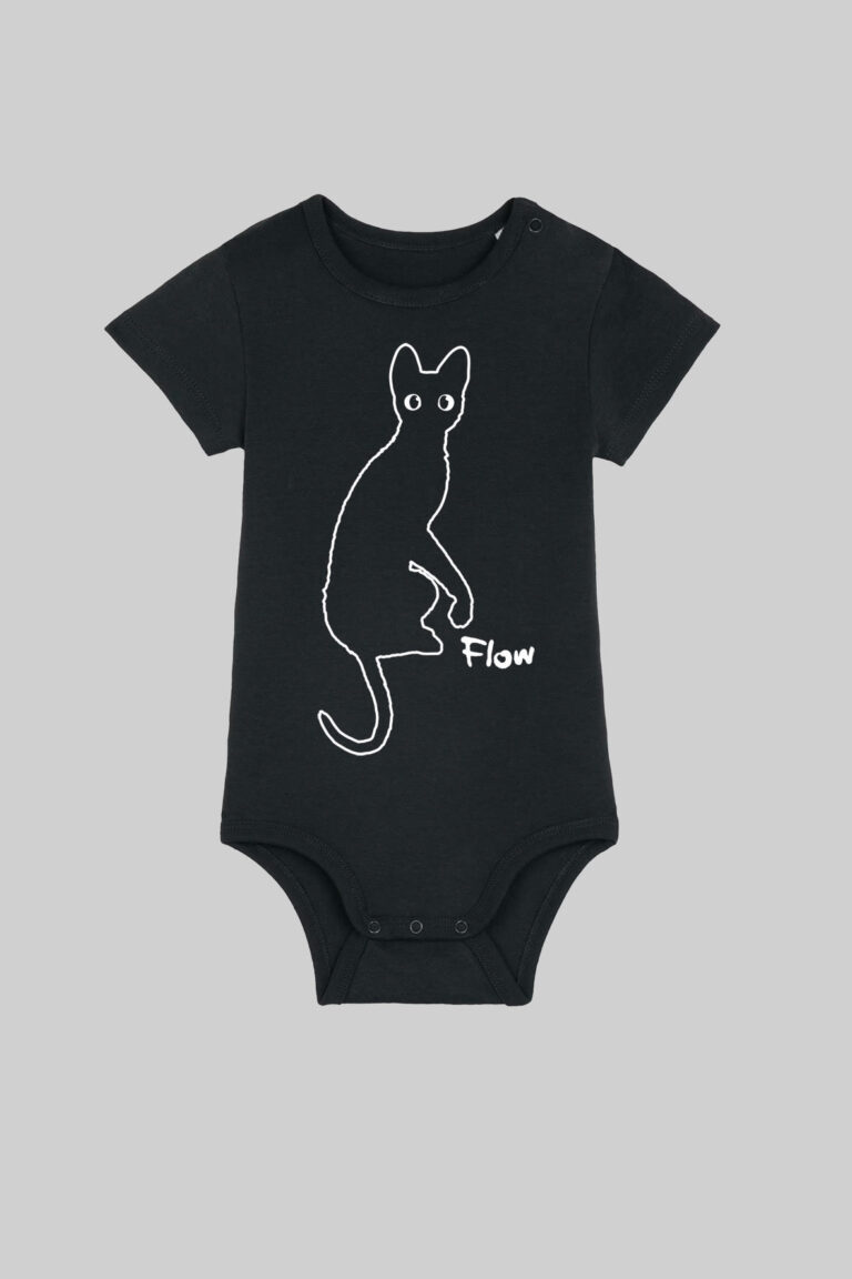 Official kids Baby Body for the award-winning animated film FLOW | Black