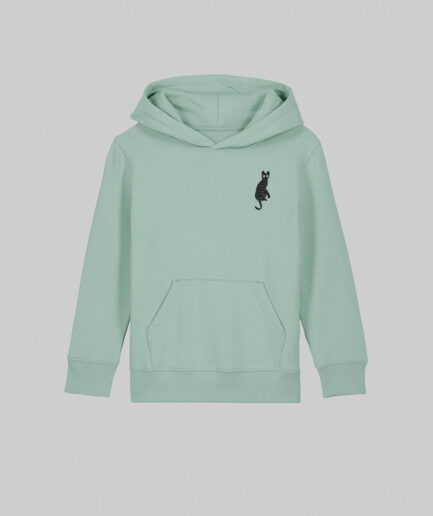 Oficiālais bērnu džemperis ar kapuci godalgotajai animācijas filmai Straume | Zaļš