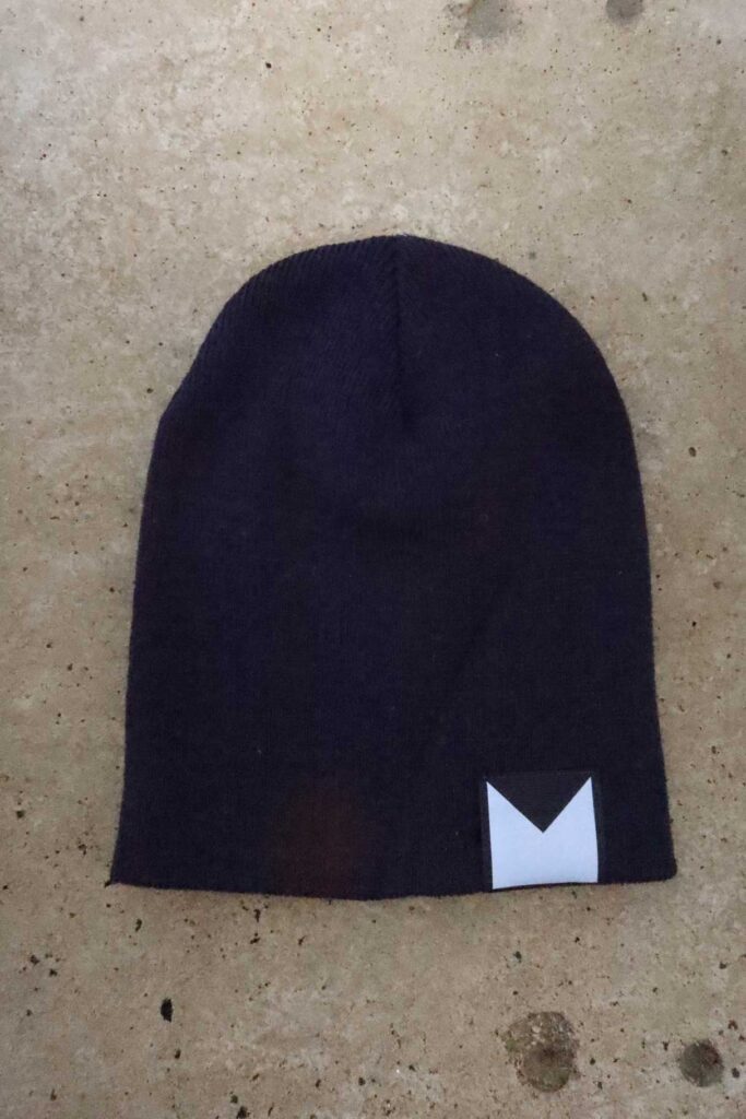 M50 Beanie with reflector | Black