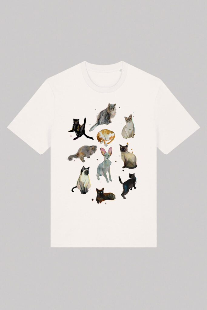 
M50 x ZANES VELDRES Organiskas Kokvilnas T Krekls | KAĶI
