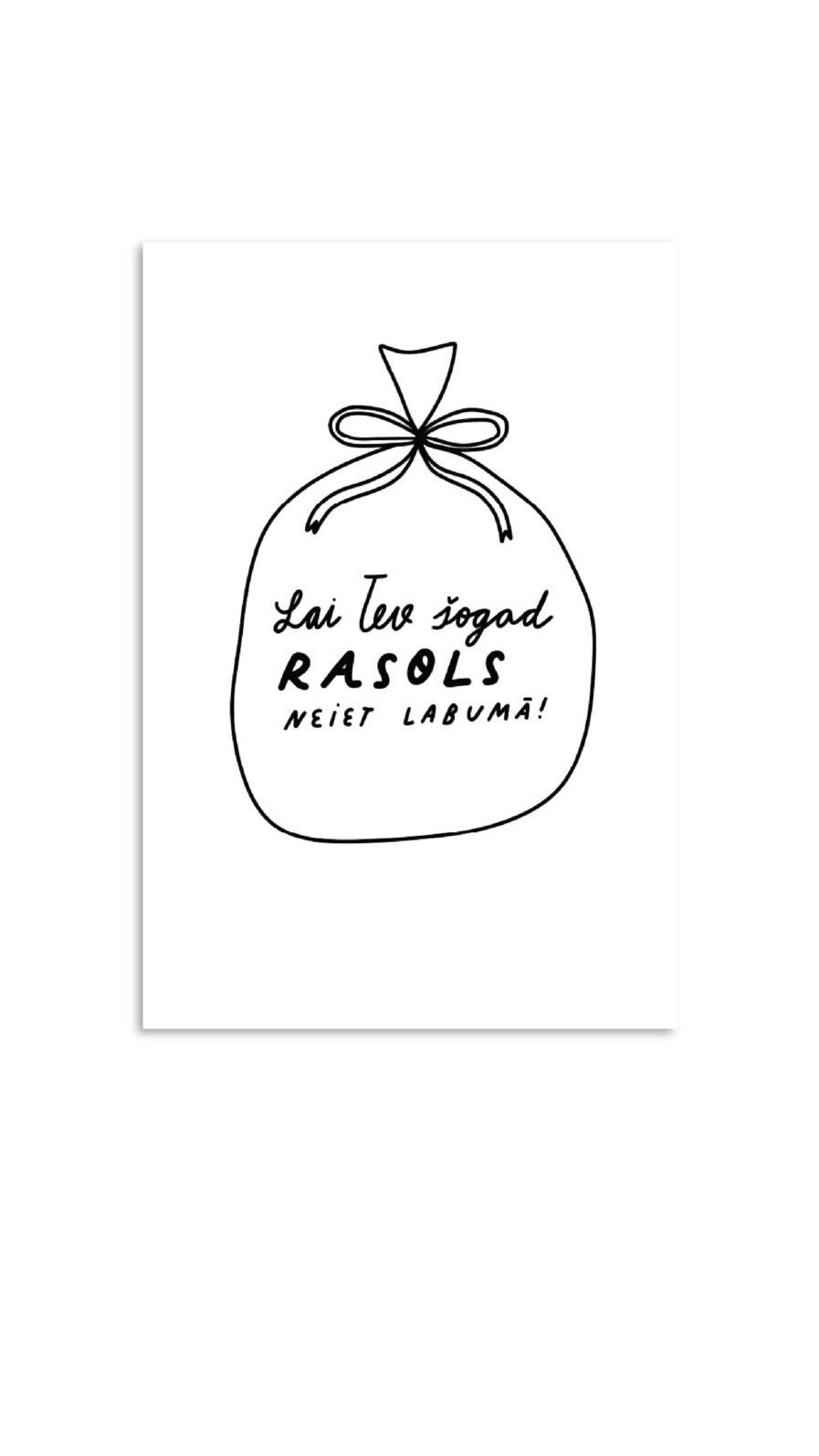 Viss apnicis kartīte | Rasols