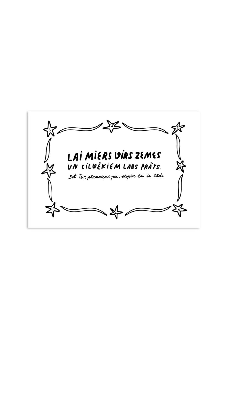 Viss apnicis kartīte | Prāts