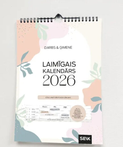 SEIK LAIMĪGAIS SIENAS KALENDĀRS – Darbs un mājas 2026