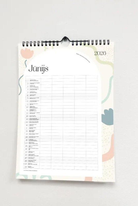 Seik-gimenes-a3-2 SEIK LAIMĪGAIS SIENAS KALENDĀRS – Darbs un mājas 2026