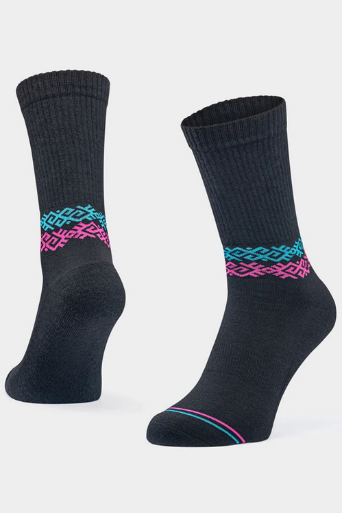 Baltland Ikdienas merino vilnas zeķes ar polsterējumu | Melnas Baltland Ikdienas merino vilnas zeķes ar polsterējumu | Melnas