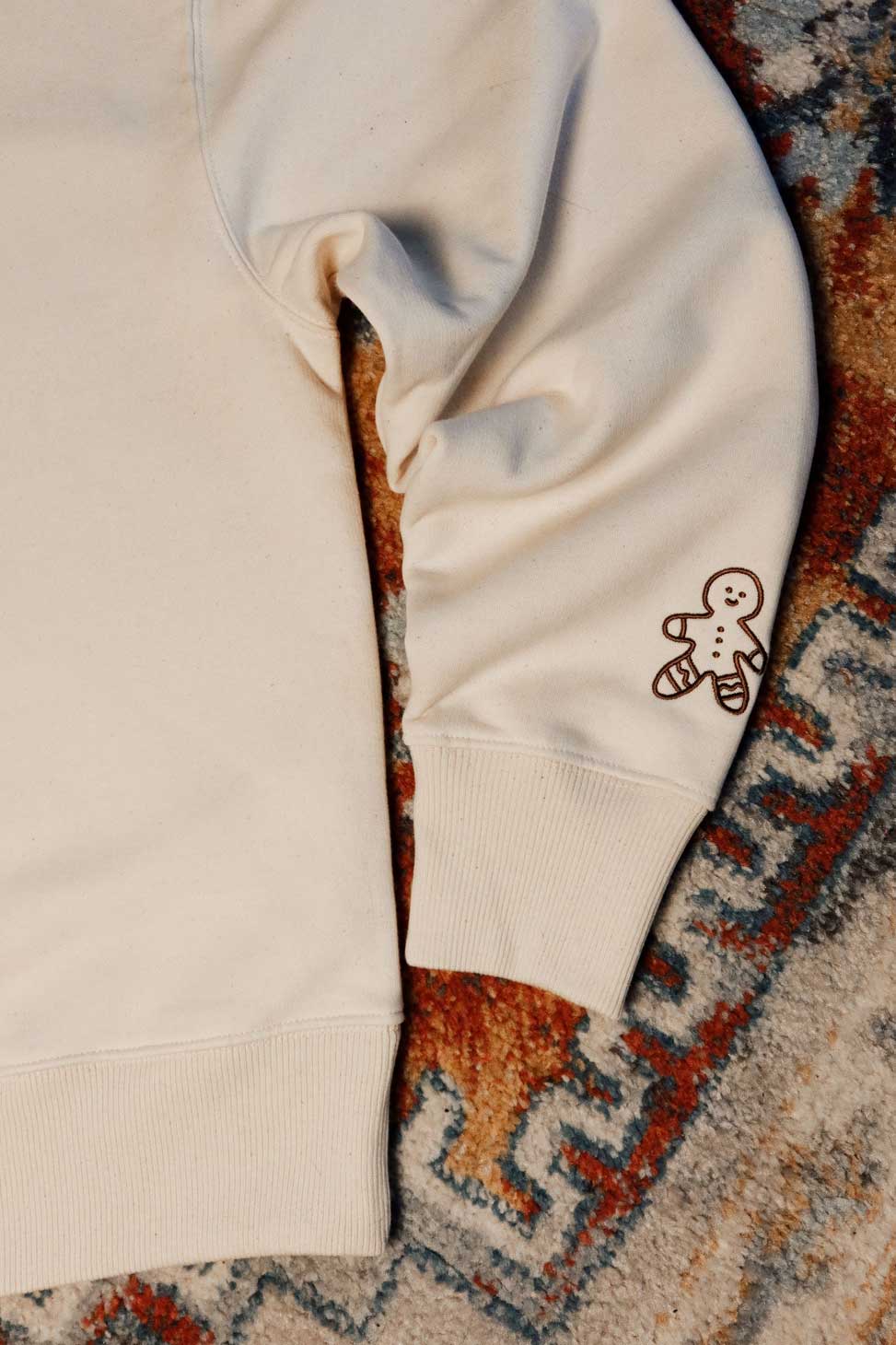 M50 Unisex Relaxed Fit Christmas Sweater | White M50 Unisex Relaxed Fit Christmas Sweater | White