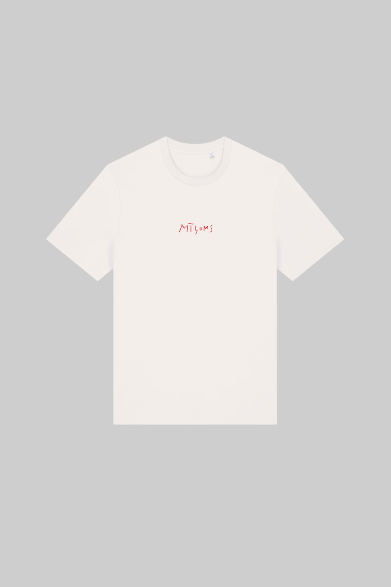 M50 organic cotton T shirt “MĪĻUMS” Unisex fit