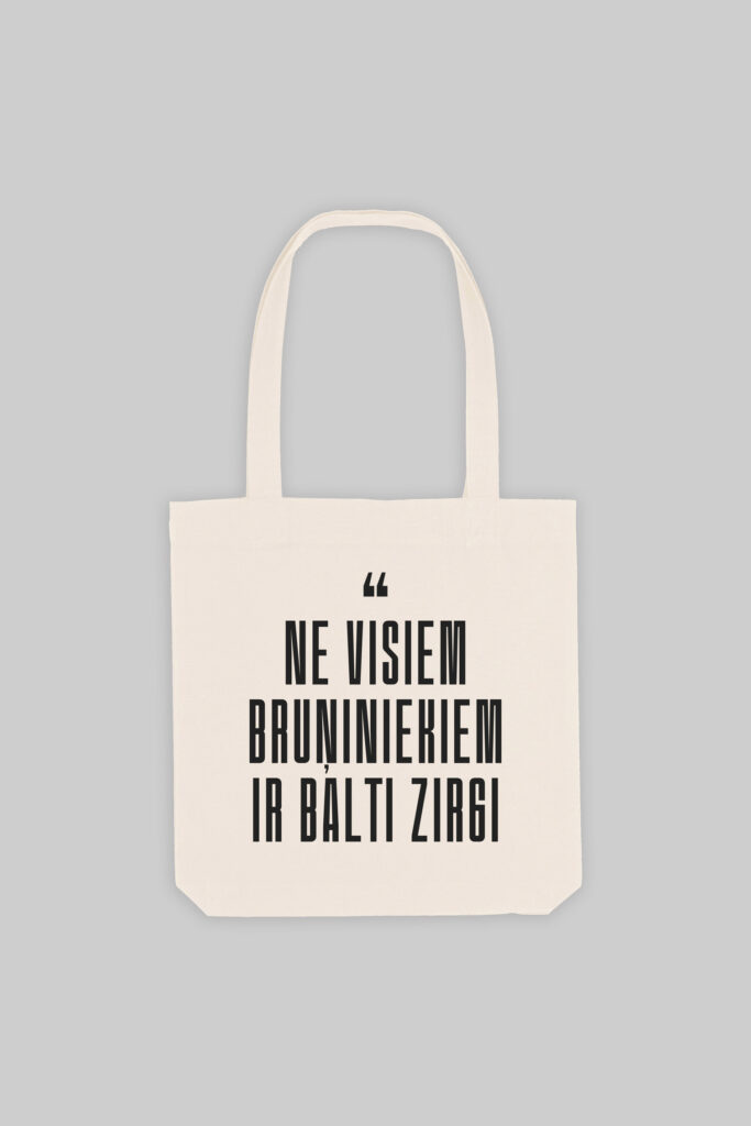 Tote bag for the film "Flesh, Blood, Even a Heart"