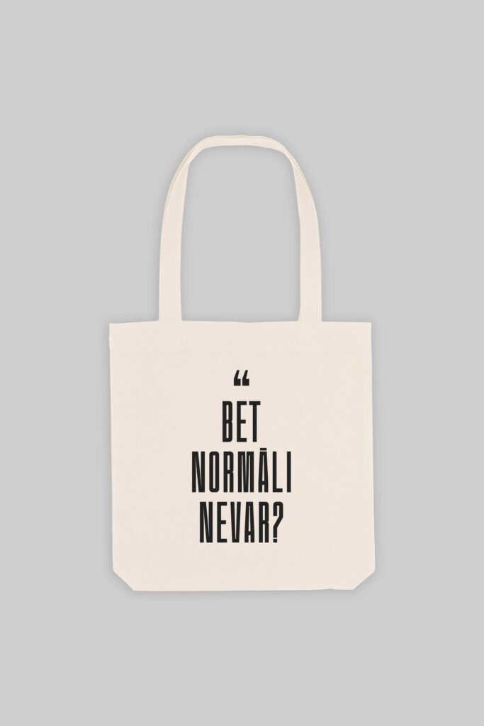 Tote bag for the film "Flesh, Blood, Even a Heart"