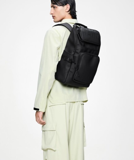 RAINS Texel Cargo mugursoma W3 | Melna