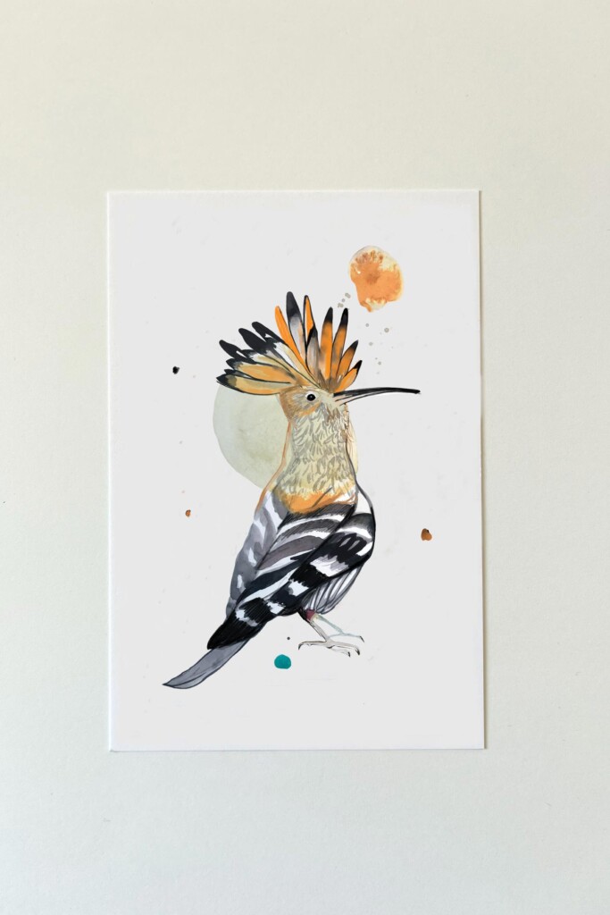 Zane Veldre Postcard | HOOPOE