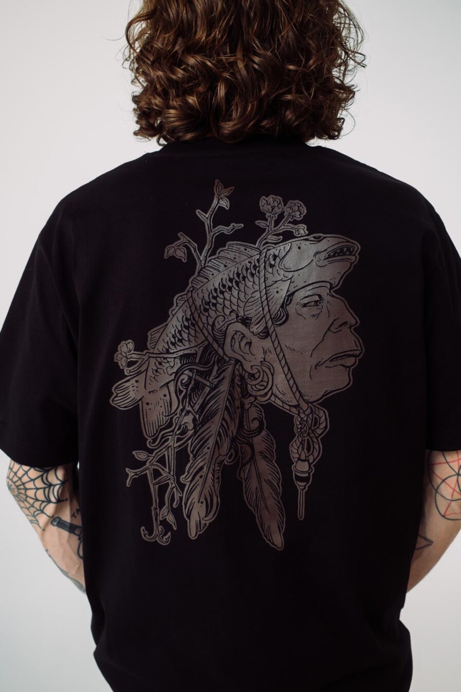 Uman t-shirt unisex black | NATIVE INDIAN