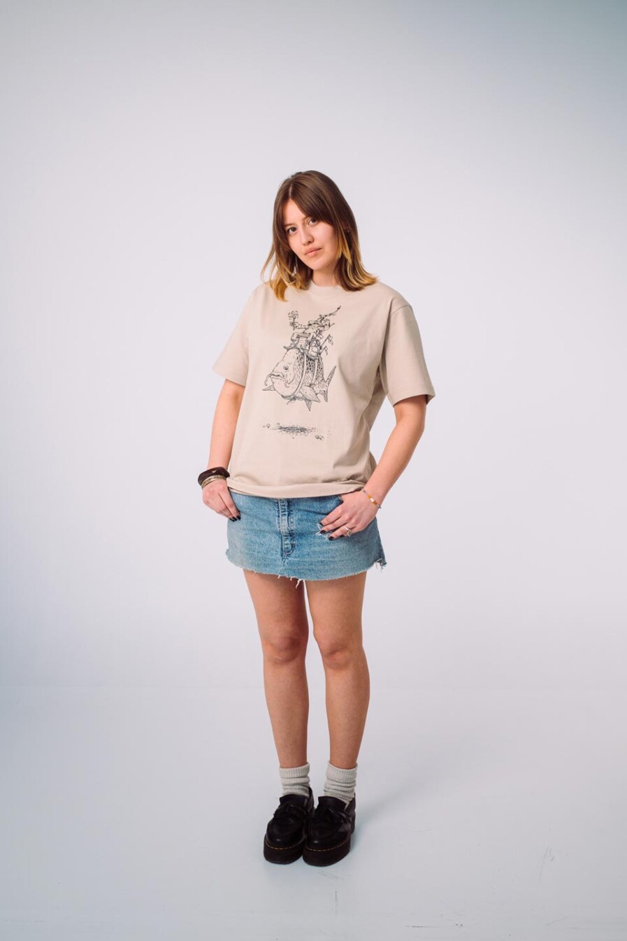 Uman t-krekls unisex smilškrāsas | Zivs