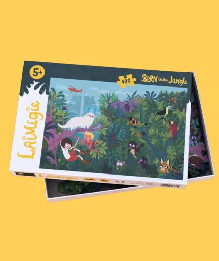 „Laimīgie“ — 100 gabalu bērnu puzle