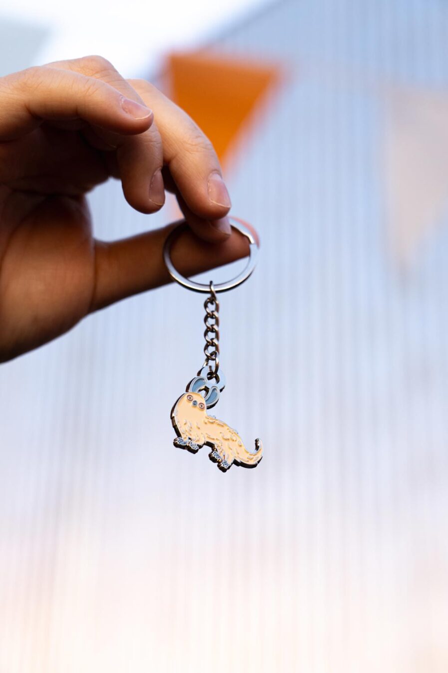 "Born in the Jungle" Keychain  | Fluffy