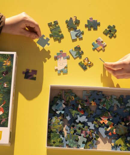 "Born in the Jungle" 100-Piece Children’s Puzzle