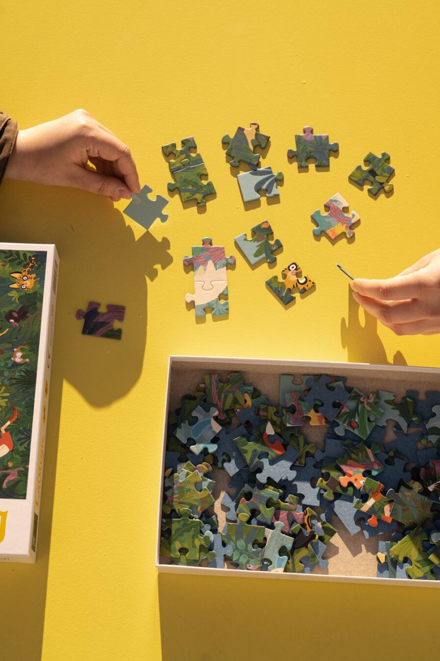 "Born in the Jungle" 100-Piece Children’s Puzzle