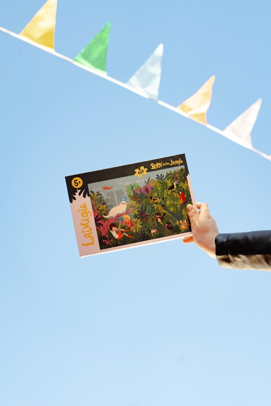 "Born in the Jungle" 100-Piece Children’s Puzzle