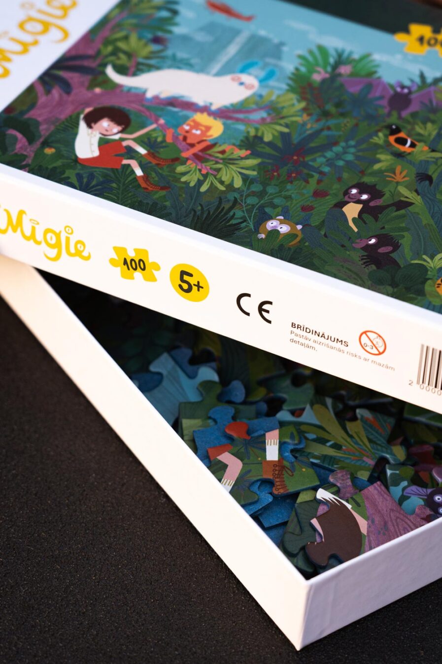 "Born in the Jungle" 100-Piece Children’s Puzzle