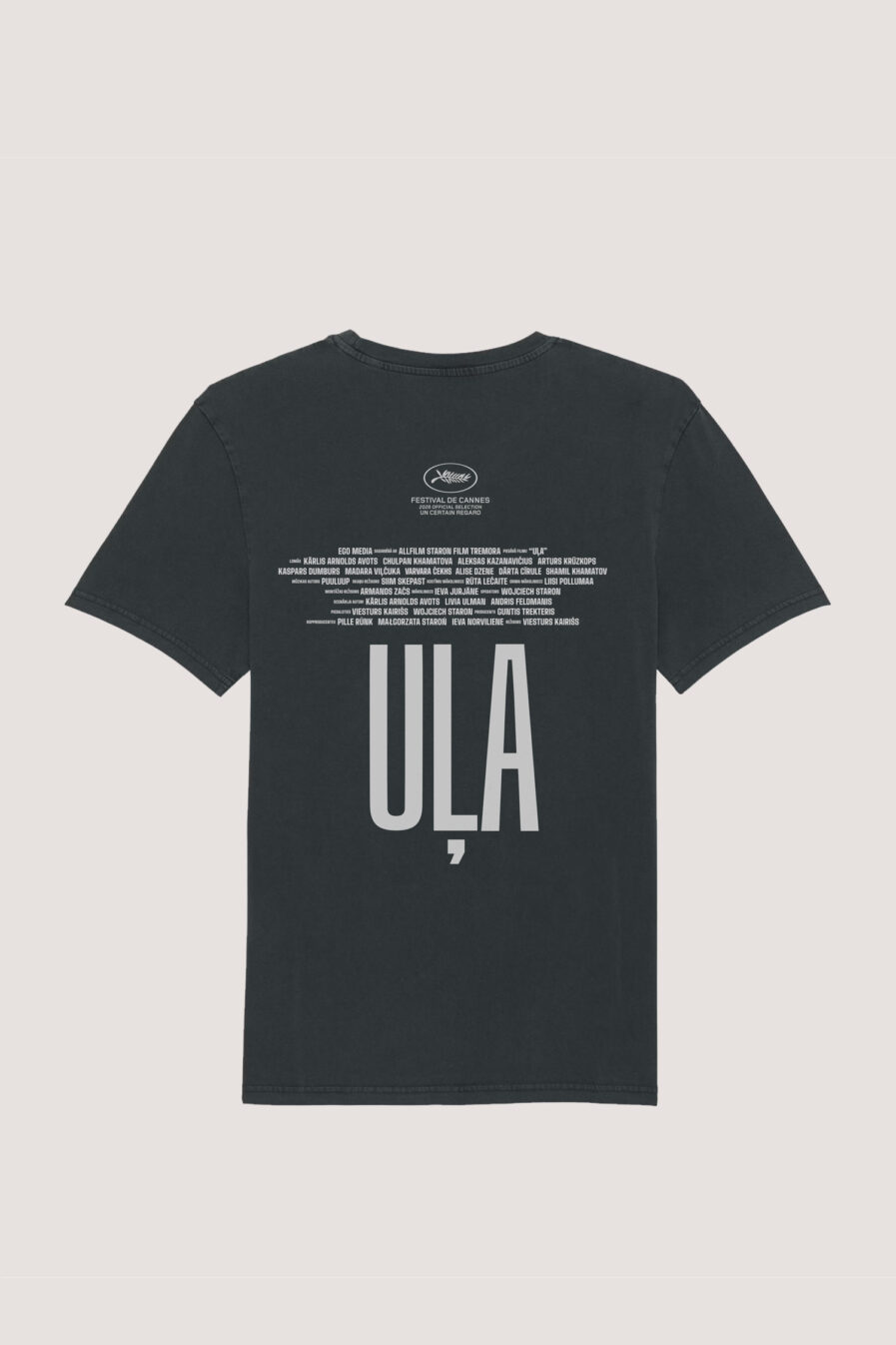 Filmas "Uļa" t-krekls | Vintāžas melns