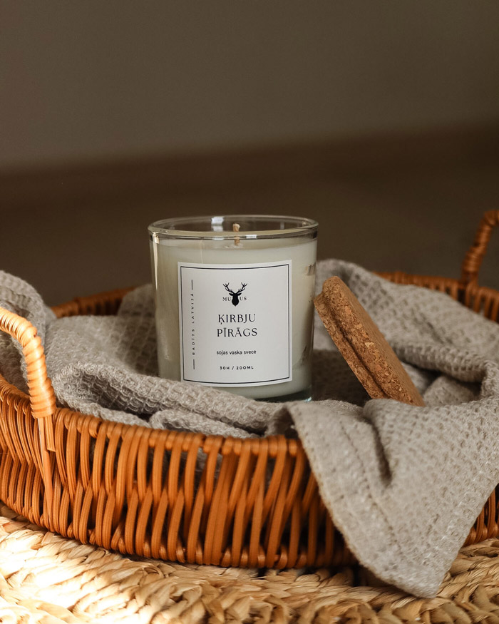 Muus Soy Wax Candle | Pumpkin Pie