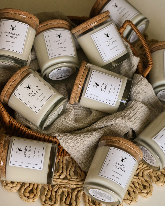 Muus Soy Wax Candle | Eco candle