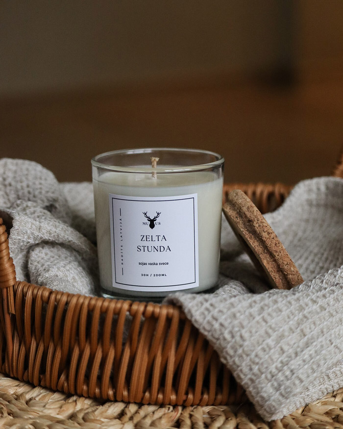 Muus Soy Wax Candle | Golden Hour
