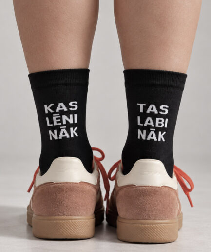 RIIJA Socks Lēni, Labi | Black