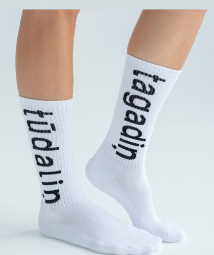 RIIJA Socks Tūdaliņ Tagadiņ | White