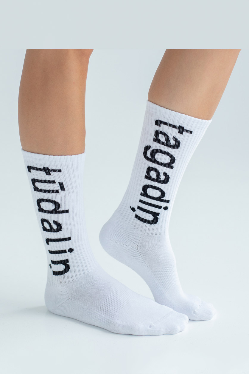 RIIJA Socks Tūdaliņ Tagadiņ | White