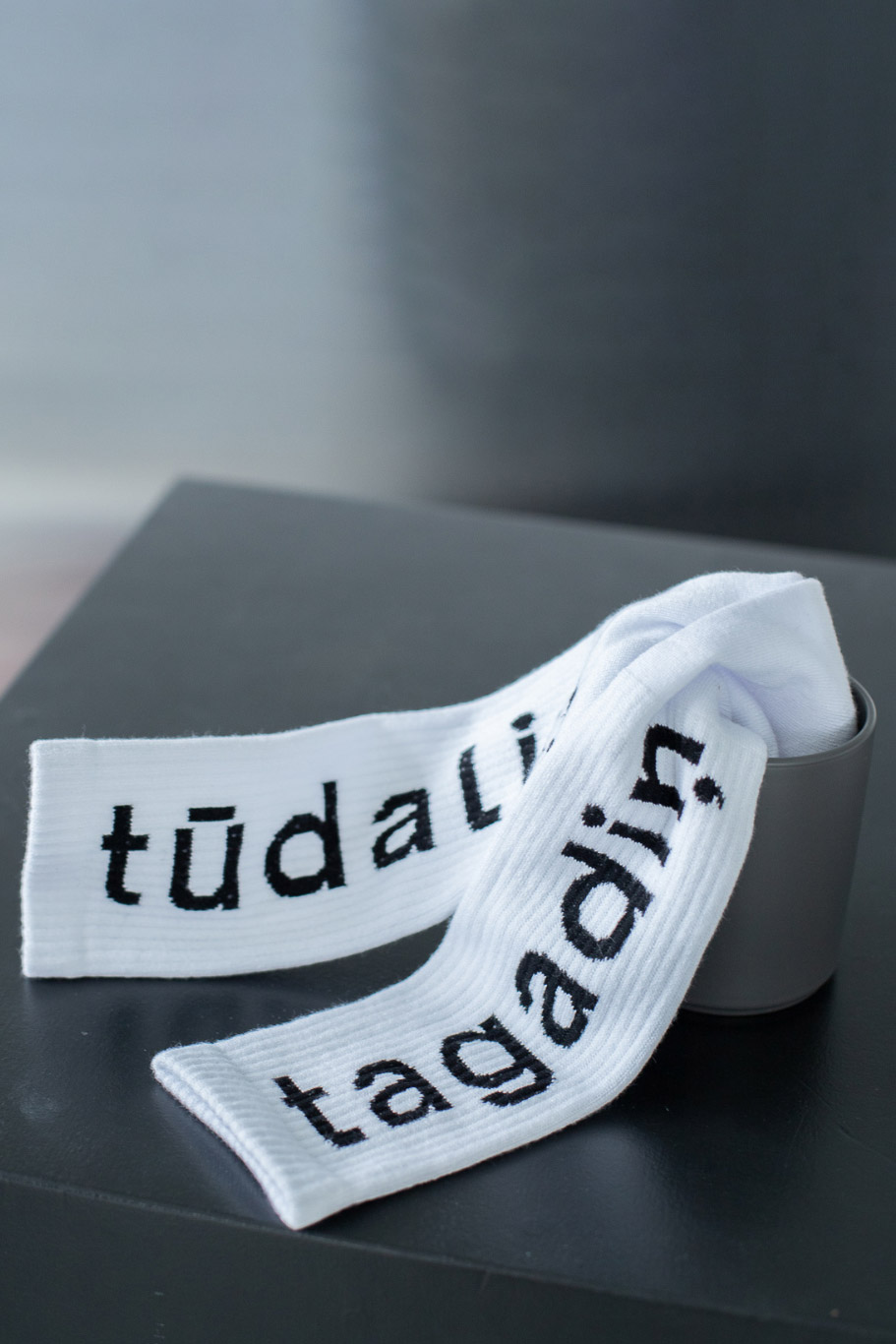 RIIJA Socks Tūdaliņ Tagadiņ | White