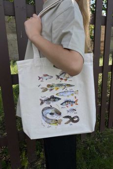 M50 x Zane Veldre Totebag | Fish